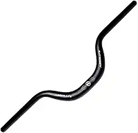 Guidão Hb-002 Alto Alumínio Preto 31,8x720mm Mtb com 80mm de Altura