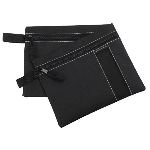 Preisvergleich Produktbild K&G 02706 (2er Set) Organizertasche Schwarz Dokumententasche Reiseetui