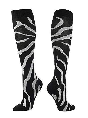 Image of TCK Sports Krazisox Zebra Stripe Socks