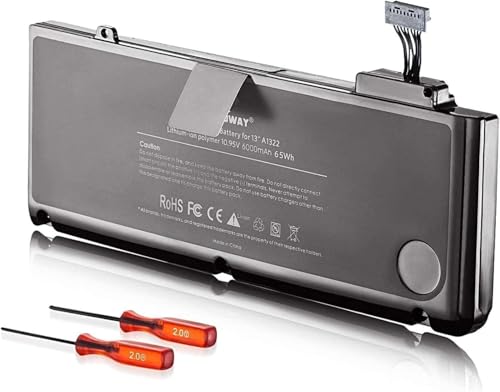E EGOWAY A1278 A1322 Battery Compatible with MacBook Pro 13 inch