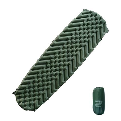 Genérico Colchoneta Inflable para Camping,Colchoneta Inflable - Alfombra Suave Plegable para Suelo,para Exteriores Viaje En Automóvil Mochilero Tienda Senderismo Sofá Camión Playa