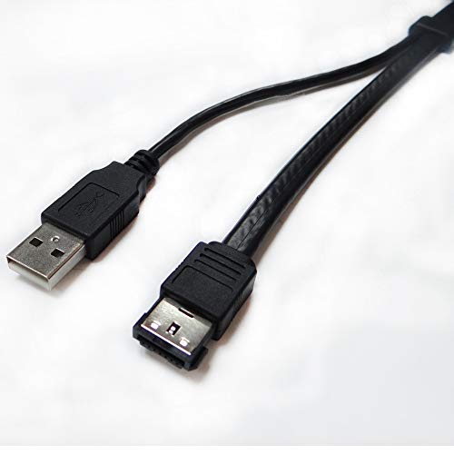Cable Akust eSATA a USB/eSATA 1 metro miniatura 3