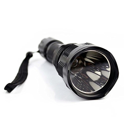 Mastiff M3 3w Green LED 1-Mode On-Off Lamp 200 Lumens Powerful Long Shot Beam Hunting Flashlight Torch