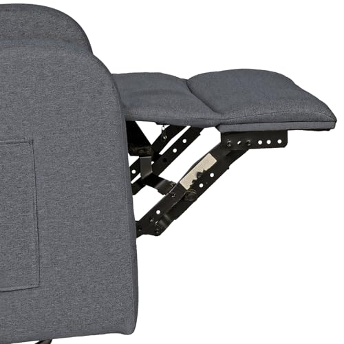 Sillón Reclinable Gris Plegable miniatura 7