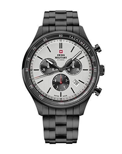 SWISS MILITARY Chronograph SM34081.05 montre homme quartz en acier