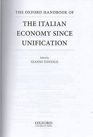 The Oxford Handbook of the Italian Economy Since Unification (Oxford Handbooks)-Wow! eBook