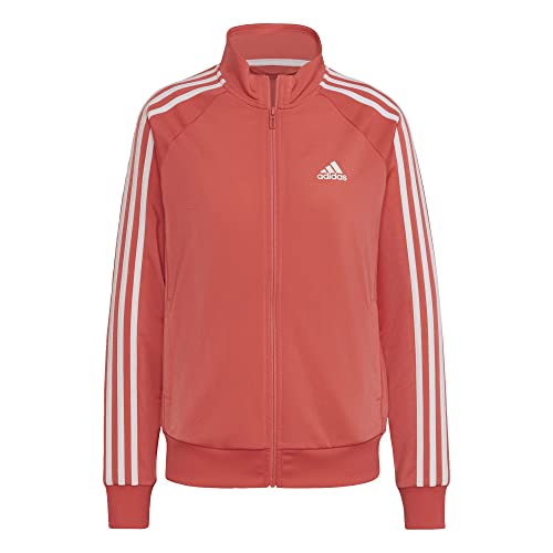 Image of adidas Women's Essentials Warm-Up Slim 3-Stripes Track Jacket