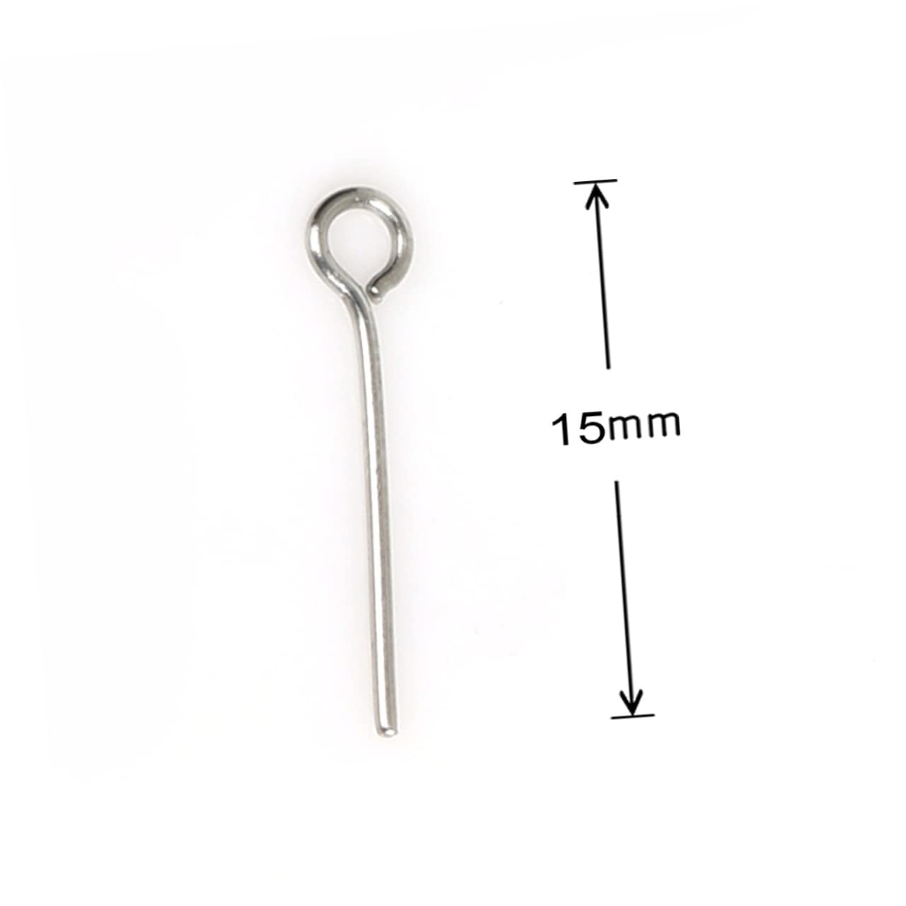 KONTONTY DIY Jewelry Supplies Stainless Steel Jewelry Making Needles 1200pcs Set