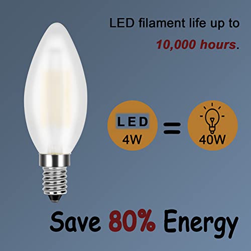 Lampadine a LED E14, dimmerabili, luce bianca