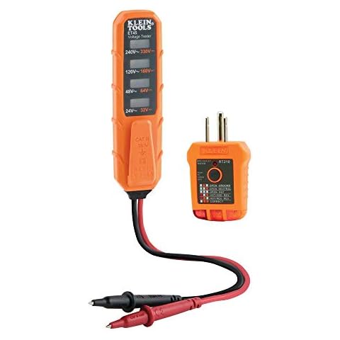 Klein Tools ET45VP Electrical Test Kit with Voltage Tester Cover