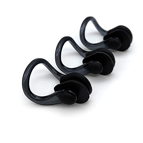 image for Zooshine 12 PCS Waterproof Swimming Nose Clip Silica Gel Swim Nose Plu