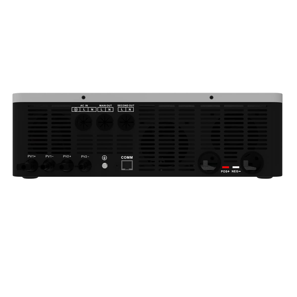 10,2KW Inverter solare ibrido On/Off Grid Inverter integrato da 160A PV Max 500V ingresso DC48 V a AC230V onda sinusoidale pura per Home Energy Storage RV Capannoni Off-Grid System
