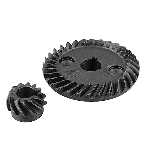 Step Miter 12 Teeth 32 Teeth 8mm 10mm Inner Hole Bevel Helical Gear Metal Spiral Bevel Gear Set 9523 Angle Sander Angle Grinder Bevel Gear spur Bevel