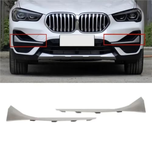 Couvercle antibrouillard pour BMW X1 2020-2022 : cadre de phare et grille de pare-choc avant - 2