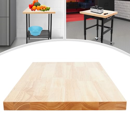 Tabla de cortar rectangular de madera 24x18x1.5 pulg miniatura 4