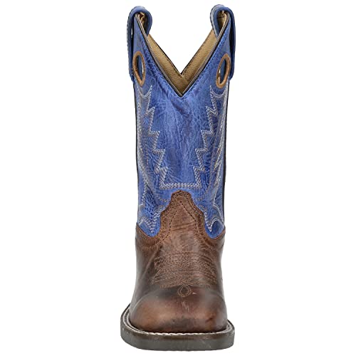 Smoky Mountain Childs Dusty Brown/Blue Boots4