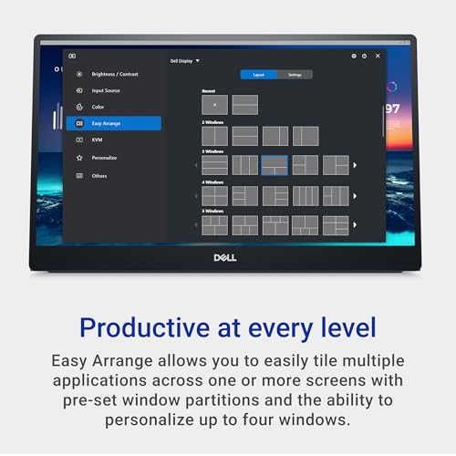 Dell 35.56 cm (14 inch) Portable Monitor - P1424H
