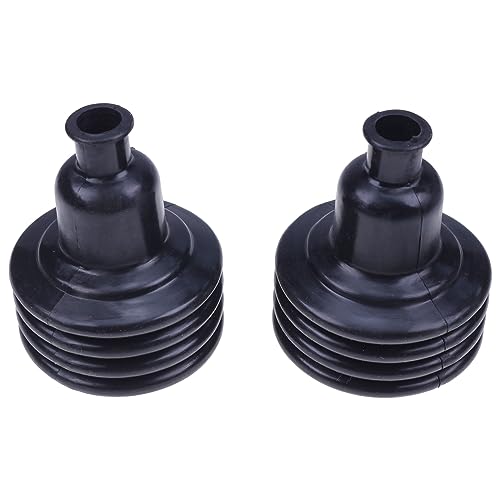 FridayParts Replacement 2PCS Rubber Gear Shift Boots D4NN7N309A C5NN275394 C5NN27534 C5NN7277D Compatible for Ford New Holland Tractor 2000 3000 4000 5000 7000 TS80 (2)