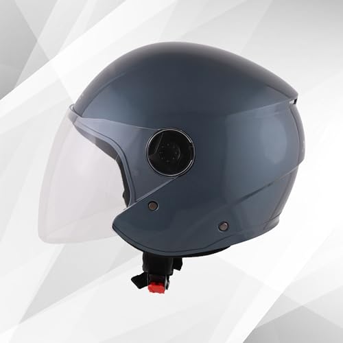 Image of TVS iQube Open Face Helmet for Men & Women | ISI Certified