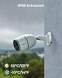 Reolink Go Plus 3G/4G LTE Überwachungskamera mit SIM-Karte 2K 4MP HD, Personen-/Autoerkennung, Akku Kamera Aussen Ohne WLAN, Videoüberwachung, Kompatibel mit Alexa/Google, 2-Wege-Audio - 6