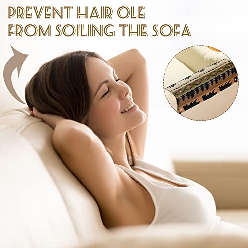 Headrest Cover For Recliner Chair Recliner Headrest Protector Animal Style Sofa Headrest Covers Couch Headrest Protector Recliner Chair Head Protector Cover For Sofa Furniture Protectors (3 Pieces) #TOP3