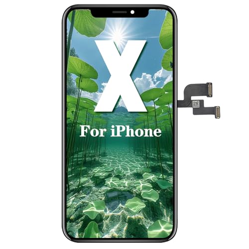 Efaithfix A1865/A1901/A1902 For Iphone X Lcd Screen Replacement 5.8 Inch Frame Assembly Lcd Display And 3D Touch Screen Digitizer Full Hd cover