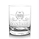 xilaxila Whiskeyglas zum 50. Geburtstag für Männer, Vintage 1975, Whiskey-Geschenke für Ihn, Vater, Ehemann, Freunde, 325 ml