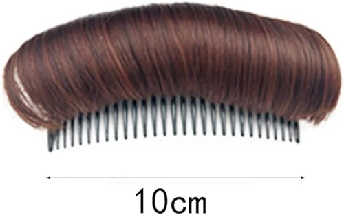 Miniatura 3 de ccHuDE 4 peines para el cabello, bases encantadoras para el cabello, almohadillas de moño esponjosas, bases de cabello, accesorios de peinado para