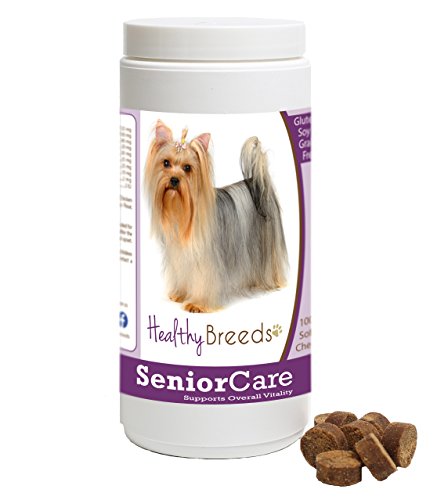 Healthy Breeds Yorkshire Terrier Senior Dog Care Soft Chews 100 C...