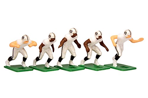 Oakland Raiders Away Jersey NFL Action Figure Set