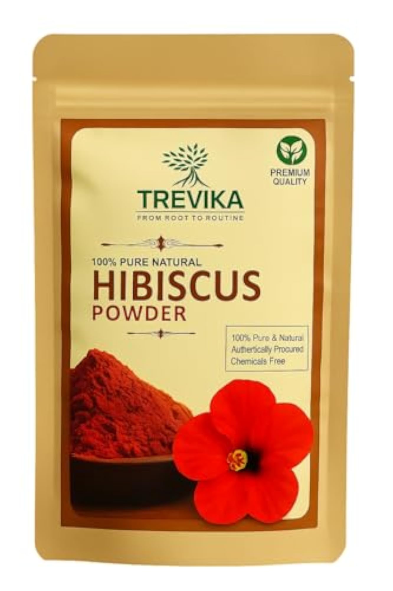 Hibiscus Powder, 100g Natural Ayurvedic Herb