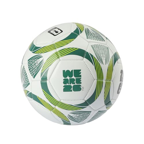Image of Hamleys FIFA World Cup 2026 Official Licensed Merchandise | Size 5 Football | White Green