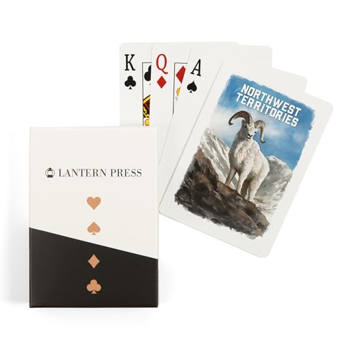 Baraja de Póker Lantern Press 52 Cartas Estudio Acuarela