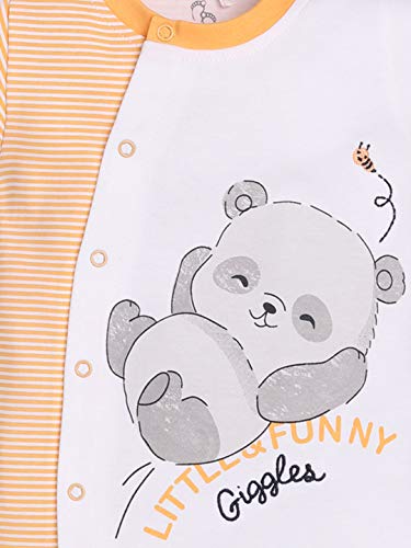 Image of BABY GO Baby Boys & Baby Girls Cotton Romper | Half Sleeve Polo Collar Jumpsuit | Newborn Infant Summer Outfit with Button Closure | Soft Breathable Playsuit | Stylish Print One Piece Dress