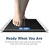 Etekcity Bathroom Scale for Body Weight, Highly Accurate Digital Weighing Machine for People, Large Size and Backlit LCD Display, 6mm Tempered Glass, 400 Pounds