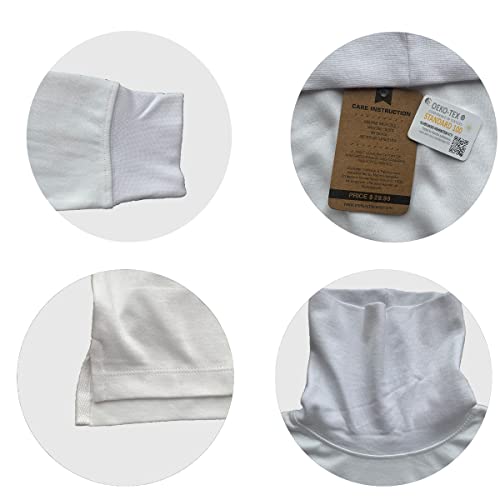 Men's 100% Interlock Knit Combed Cotton Super-Soft Pre-Washed Ski Casual Droptail Turtleneck Pullover Sweater4