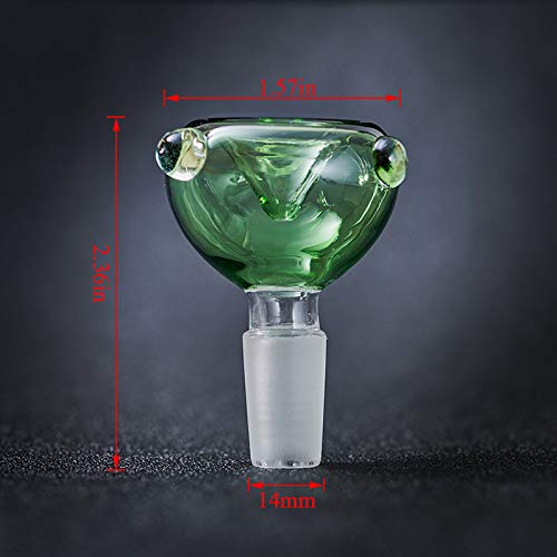 ViewReal 14mm Bowl 3Pack Glass Decorative Craft Bowl Supplies