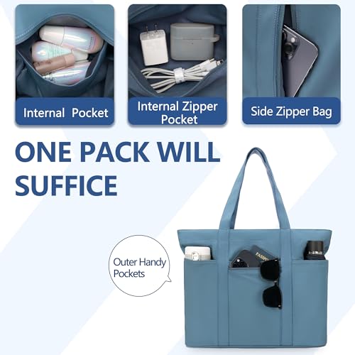 Bolso Tote para mujer con compartimento para laptop miniatura 3