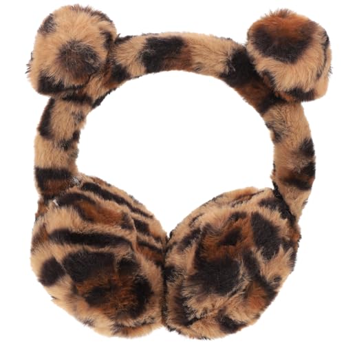 Holibanna Foldable Winter Earmuff for Women Cute Ear Warmers Comfortable Ear Protection for Outdoor Activities Adorable Ear Design Winter Accessory
