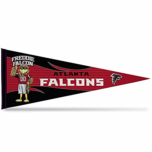 Image of Rico Industries NFL Football Mascot inch 12 inch x 30 inch Felt Wall Decor Pennant - Great for Home /Bed Room /Man Cave Decor
