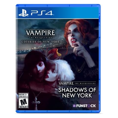 Vampire the Masquerade Coteries and Shadows of New York Collectors Edition - PlayStation 4 Cover