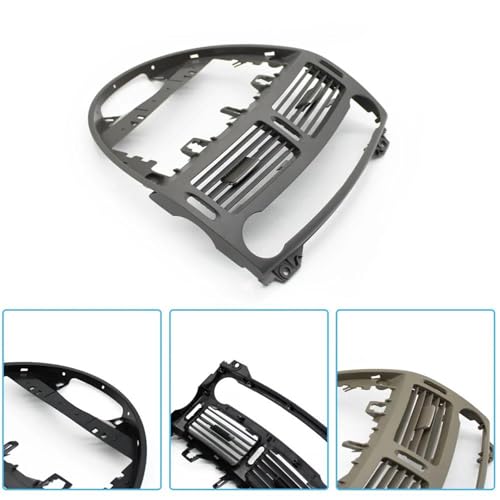 Grille ventilation Mercedes W211 jaune pour restaurer aération climatisation avant