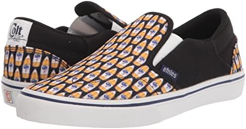 Etnies Men's Marana Slip x Colt 45 Skate Shoe, Black/Print, 7.5 | Image 6