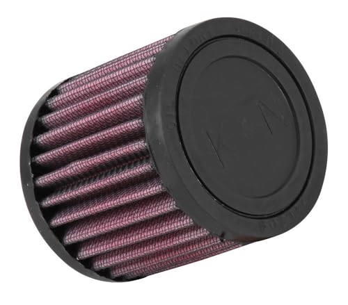 Image of K&N Universal Clamp-On Air Filter: High Performance, Premium, Washable, Replacement Engine Filter: Flange Diameter: 1.25 In, Filter Height: 3 In, Flange Length: 0.625 In, Shape: Round, RU-0060
