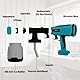 Mellif Akku Farbsprühsystem für Makita Akku 18V, Förderleistung 1000 ml/min, 800 ml Behälter, mit 3 Düsen (1/1.5/2.5mm), Bürstenlosen Motor, kabellose Farbsprühpistole für Wänden, Möbel, Lackfarbe