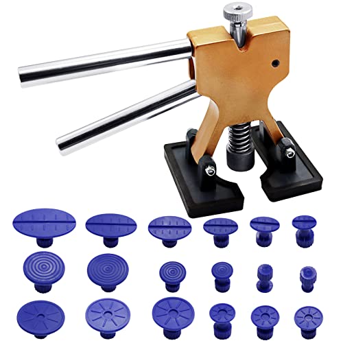 LONTOM Car Dent Puller Kit with 18 Dent Puller Tabs