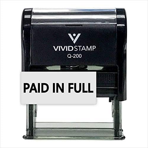 Self-Inking Paid Stamp | Business & Office Stamp | ESS - View #4