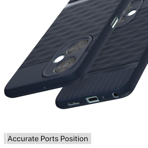 Image of Outlouders Back Cover for OnePlus Nord Ce 3 Lite 5G | TPU Soft Flexible Shockproof | Full Camera Protection Back Case (Blue)