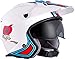 Oneal Volt Helmet MN1 White/Red/Blue M (57/58cm) Casco Moto MX-Motocross, Adultos Unisex