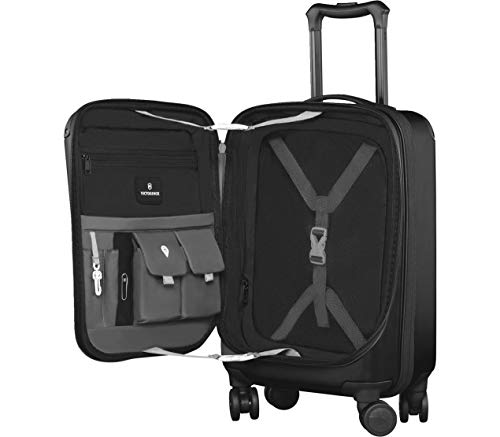 Image of Victorinox Spectra Polycarbonate 55 cms Black Hard Sided Carry-Ons (601283)